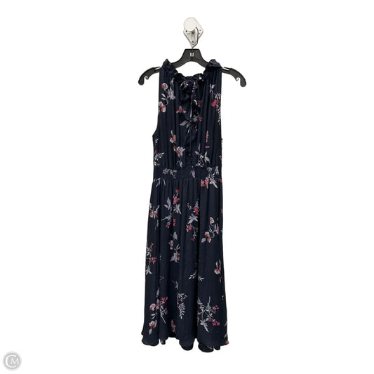 Dress Casual Maxi By Ann Taylor In Blue, Size: L