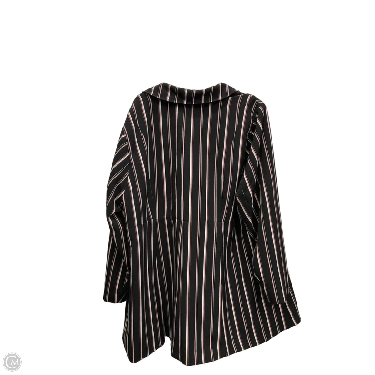 Blazer By Torrid In Striped Pattern, Size: 3x