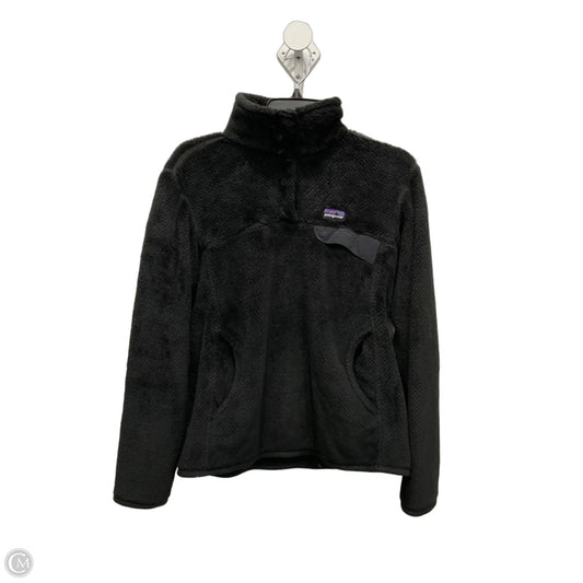 Sweatshirt Collar By Patagonia In Black, Size: M