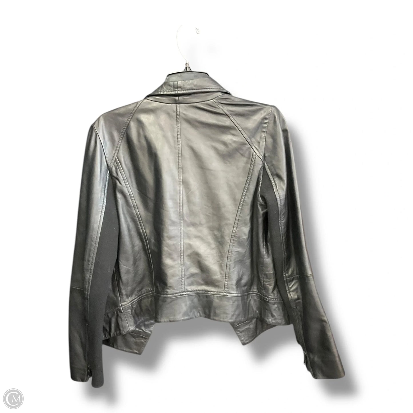 Jacket Leather By Trouve In Black, Size: M