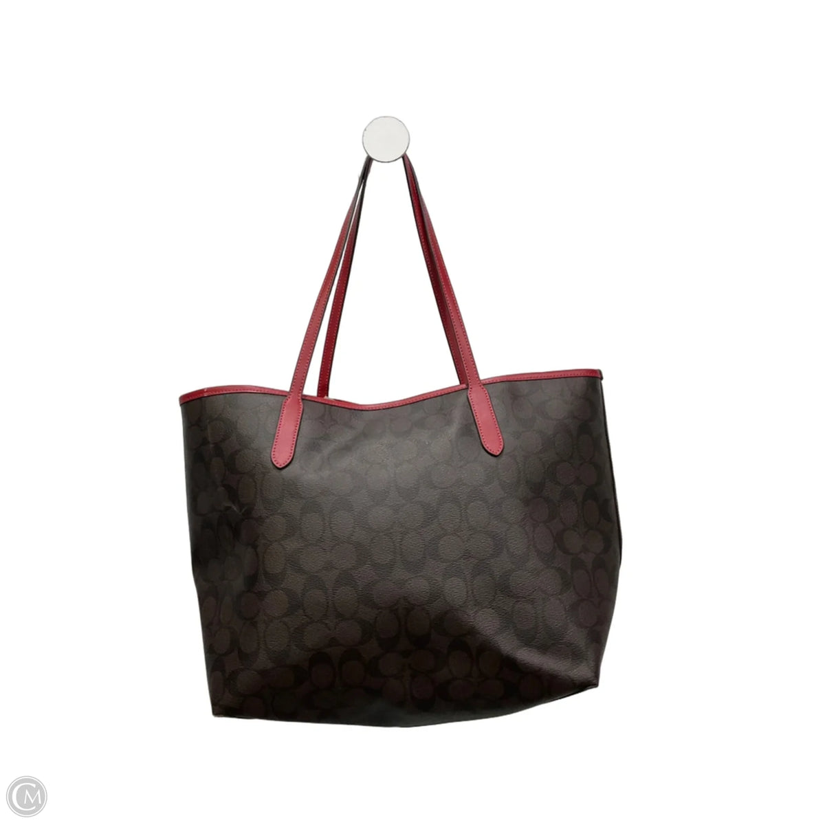 Tote Designer By Coach, Size: Medium