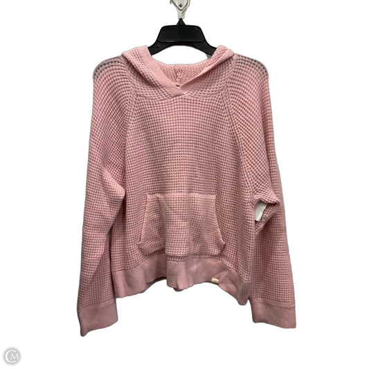 Sweatshirt Hoodie By Celebrity Pink In Pink, Size: L