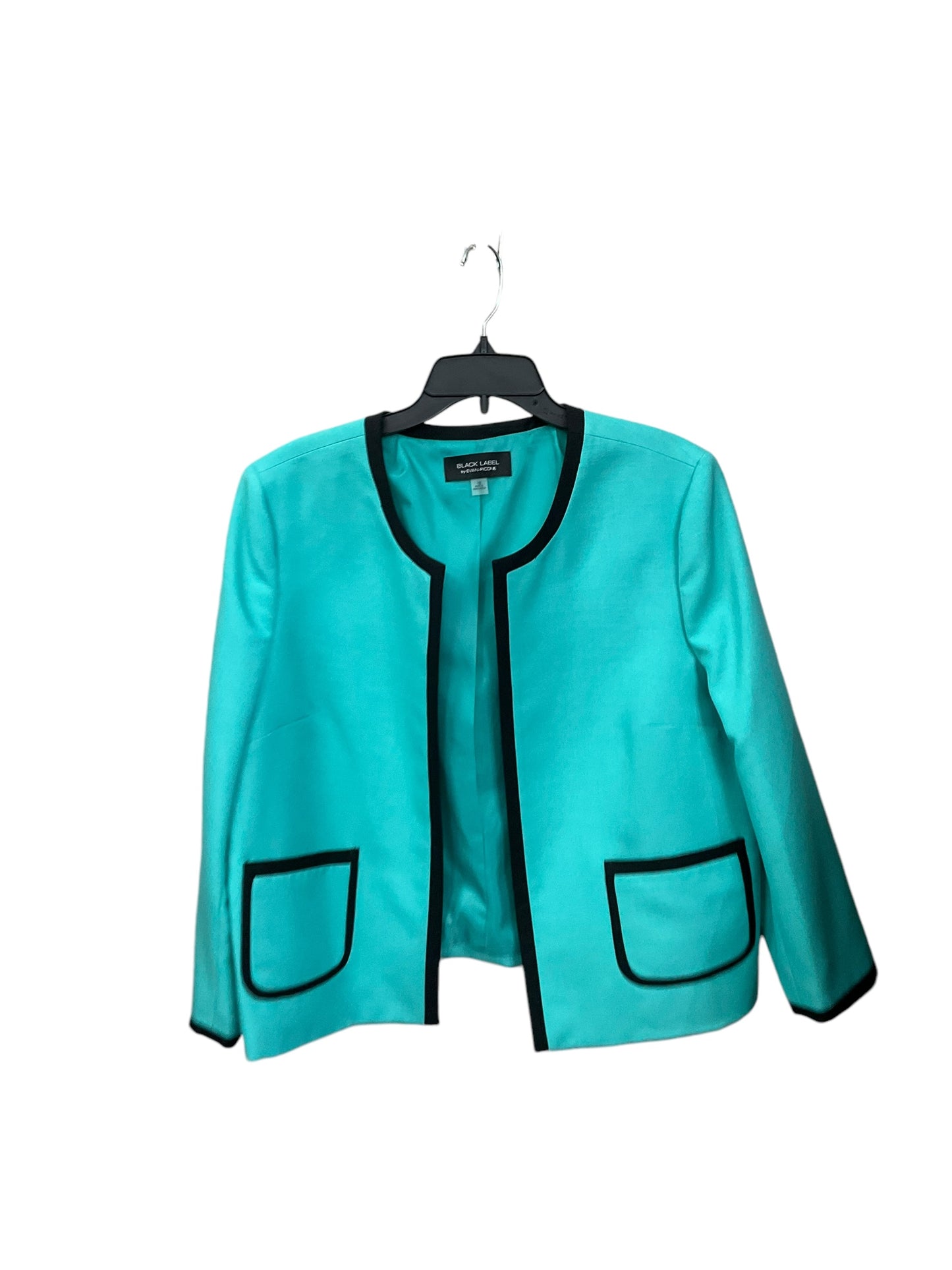 Blazer By Evan-picone In Turquoise, Size: Xxl