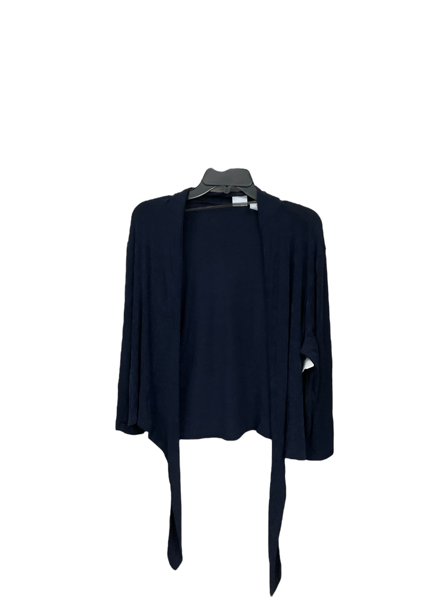 Cardigan By Chicos In Navy, Size: Xl