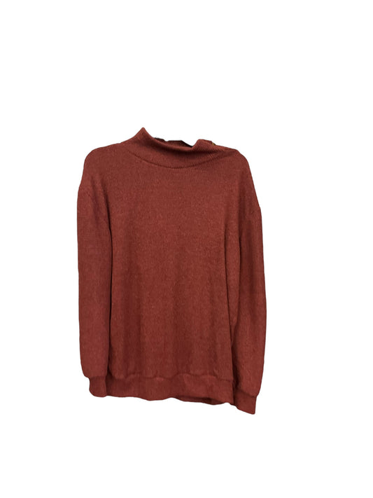 Sweater By First Love In Brick Red, Size: S