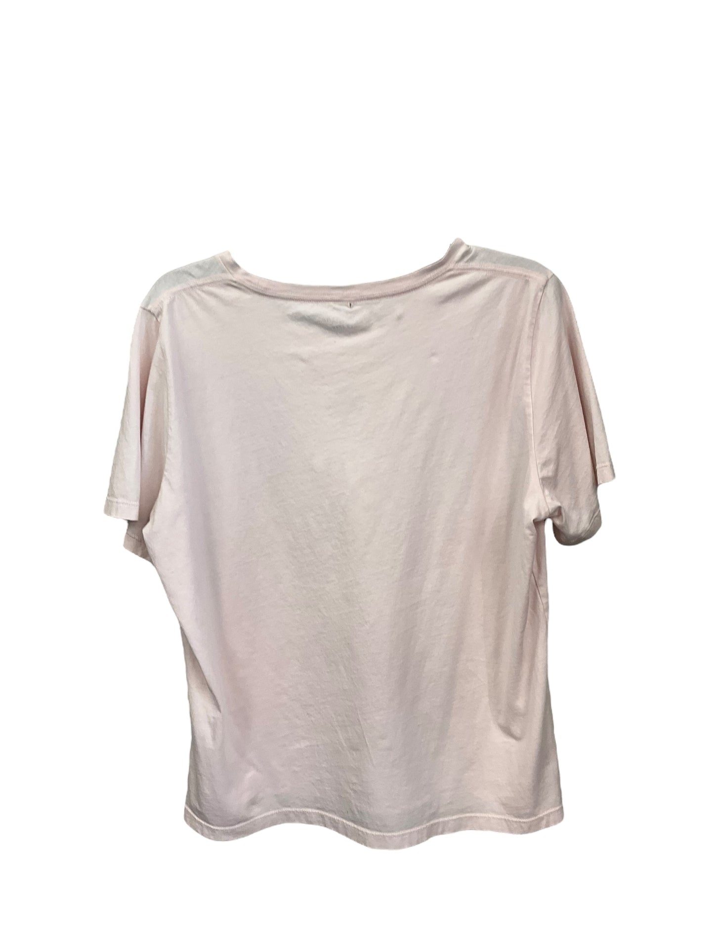 Top Short Sleeve By Kate Spade In Blush, Size: Xl