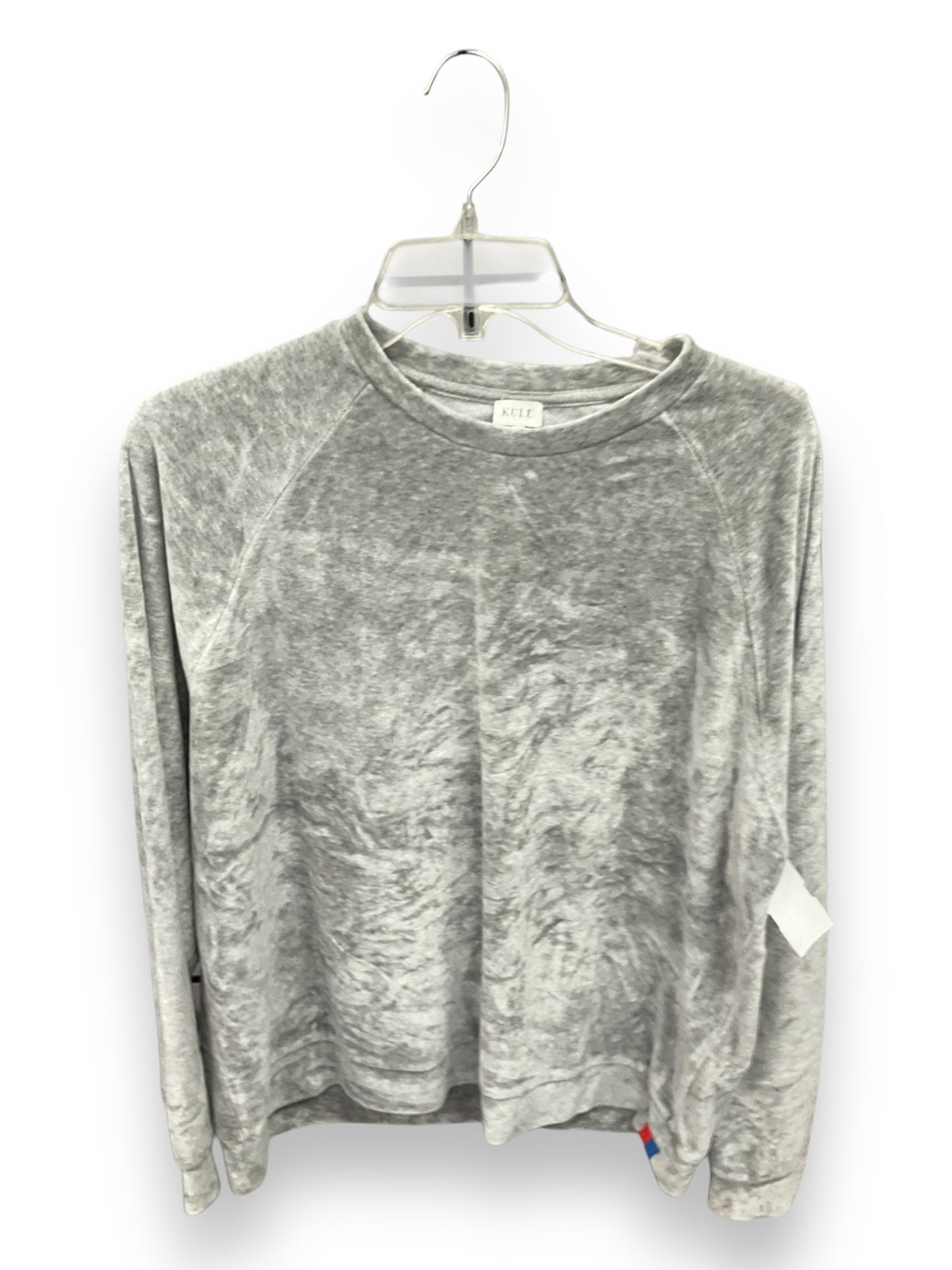 Top Long Sleeve By Kule In Grey, Size: L