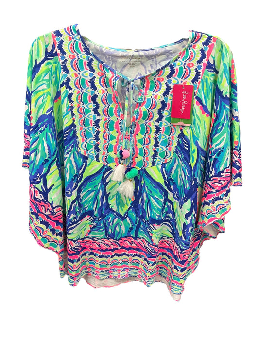 Top Short Sleeve Designer By Lilly Pulitzer  Size: S