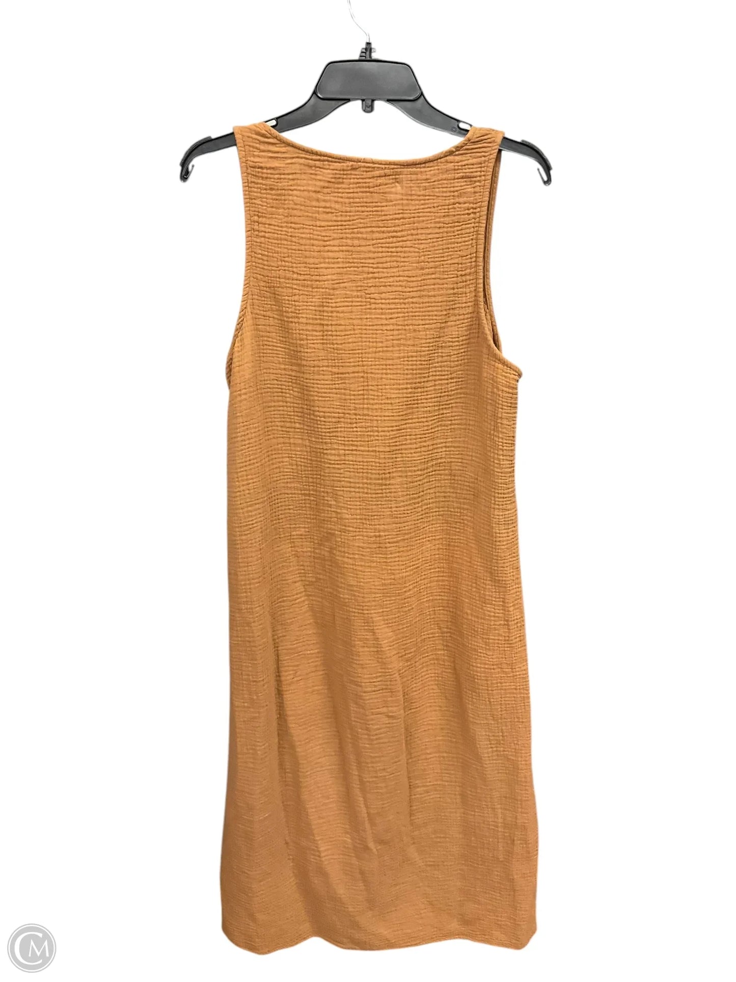 Dress Casual Midi By Amadi In Brown, Size: L