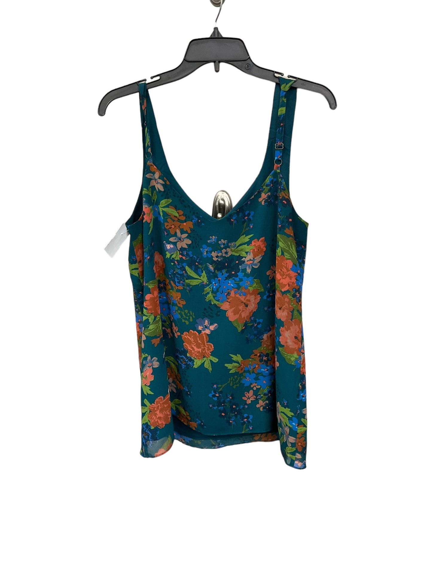 Floral Print Tank Top Cabi, Size M