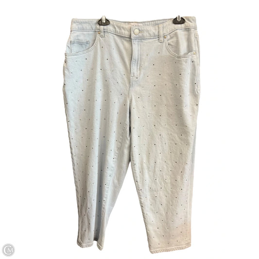 Capris By Lane Bryant In Blue Denim, Size: 14