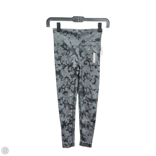 Athletic Leggings By Gym Shark In Grey, Size: Xs