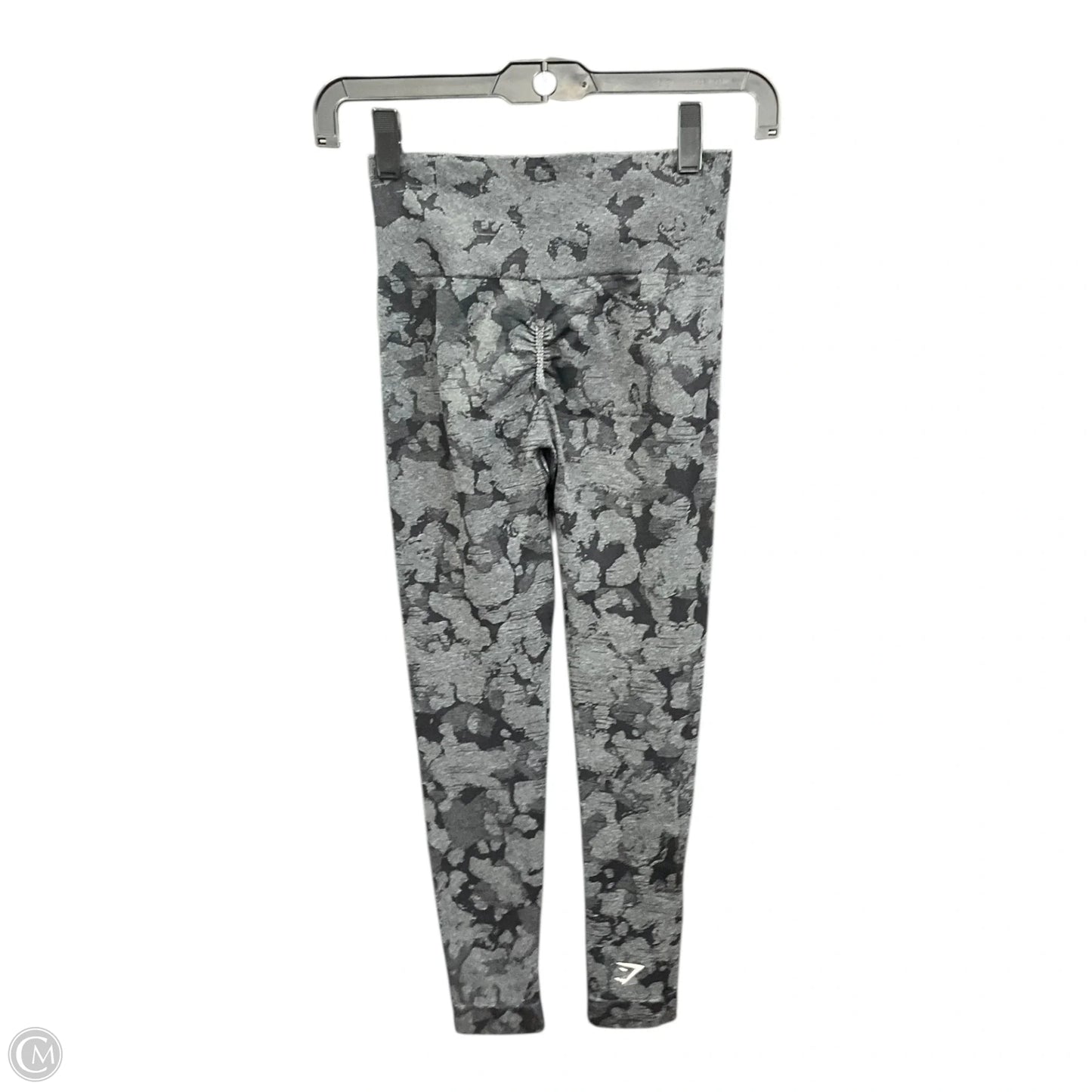 Athletic Leggings By Gym Shark In Grey, Size: Xs