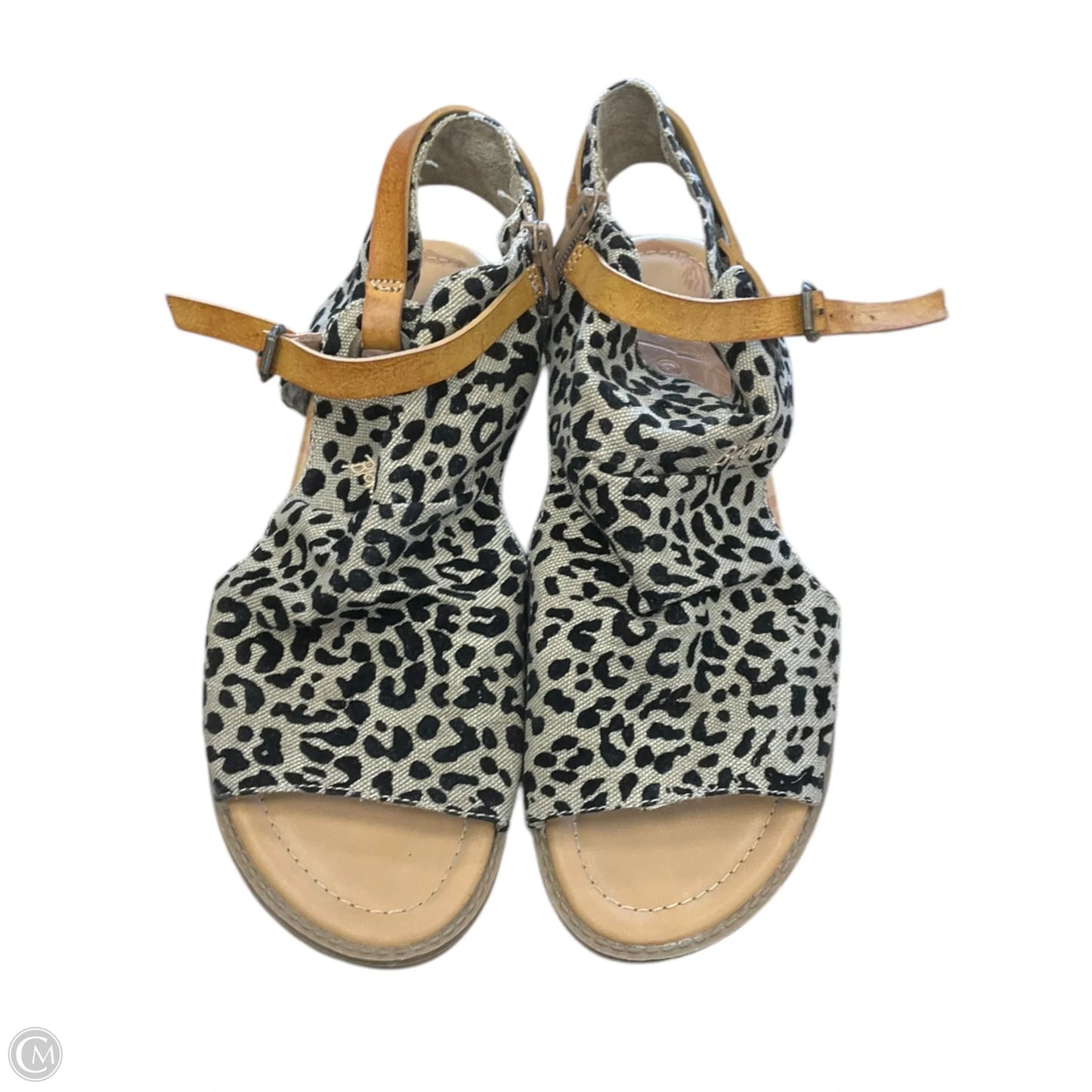 Sandals Flats By Blowfish In Animal Print, Size: 10