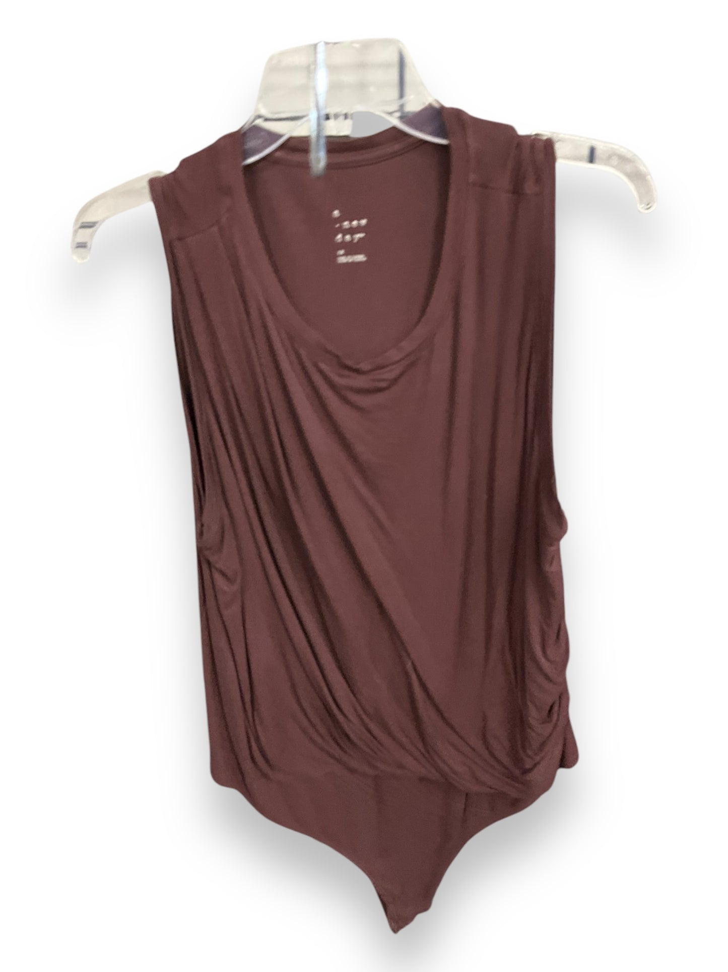 Bodysuit By A New Day In Brown, Size: 1x