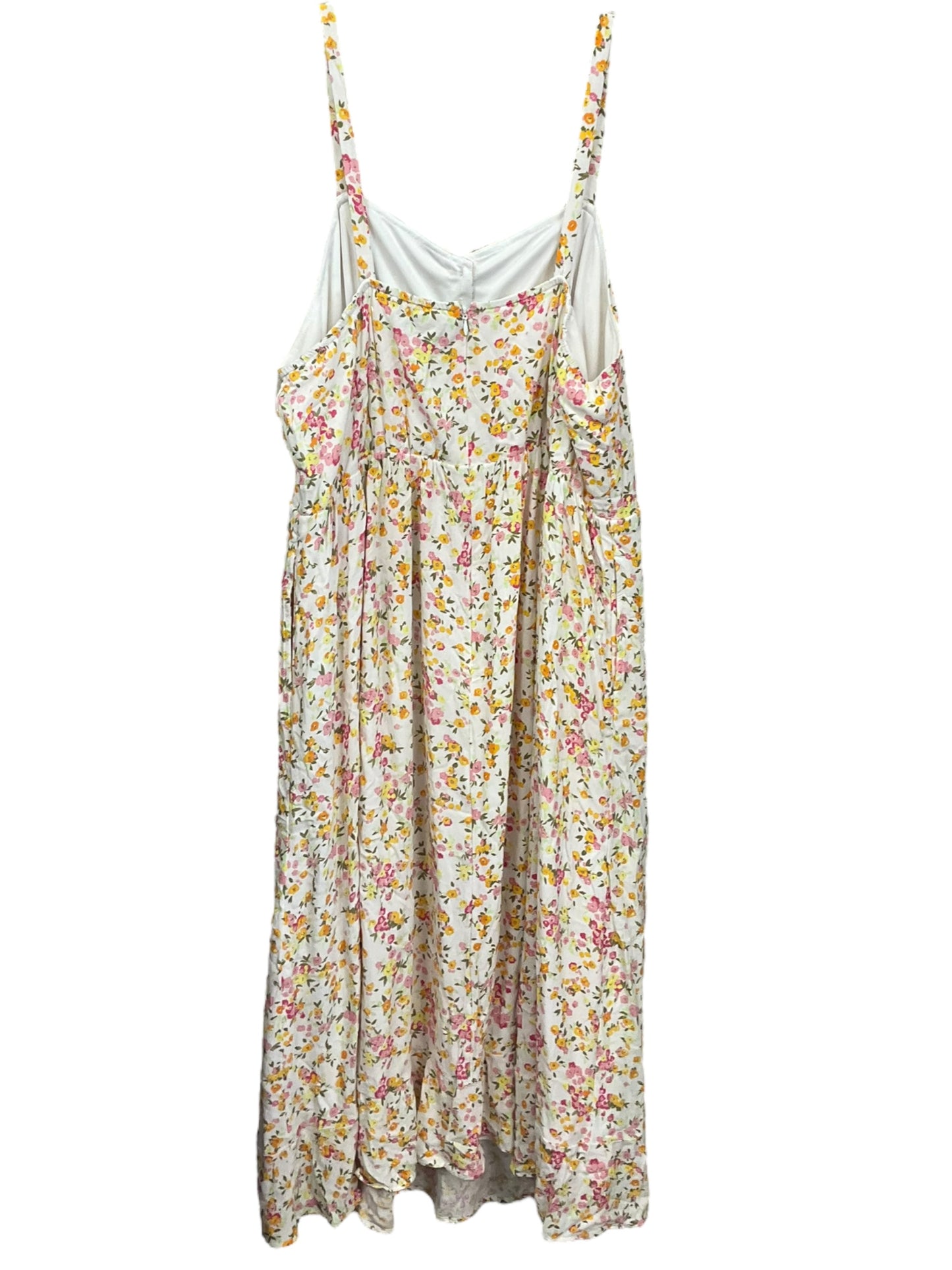 Floral Print Dress Casual Maxi Lane Bryant, Size 18