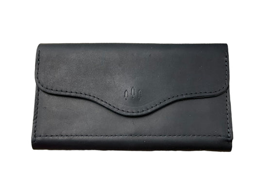 Wallet Leather Clothes Mentor, Size Medium