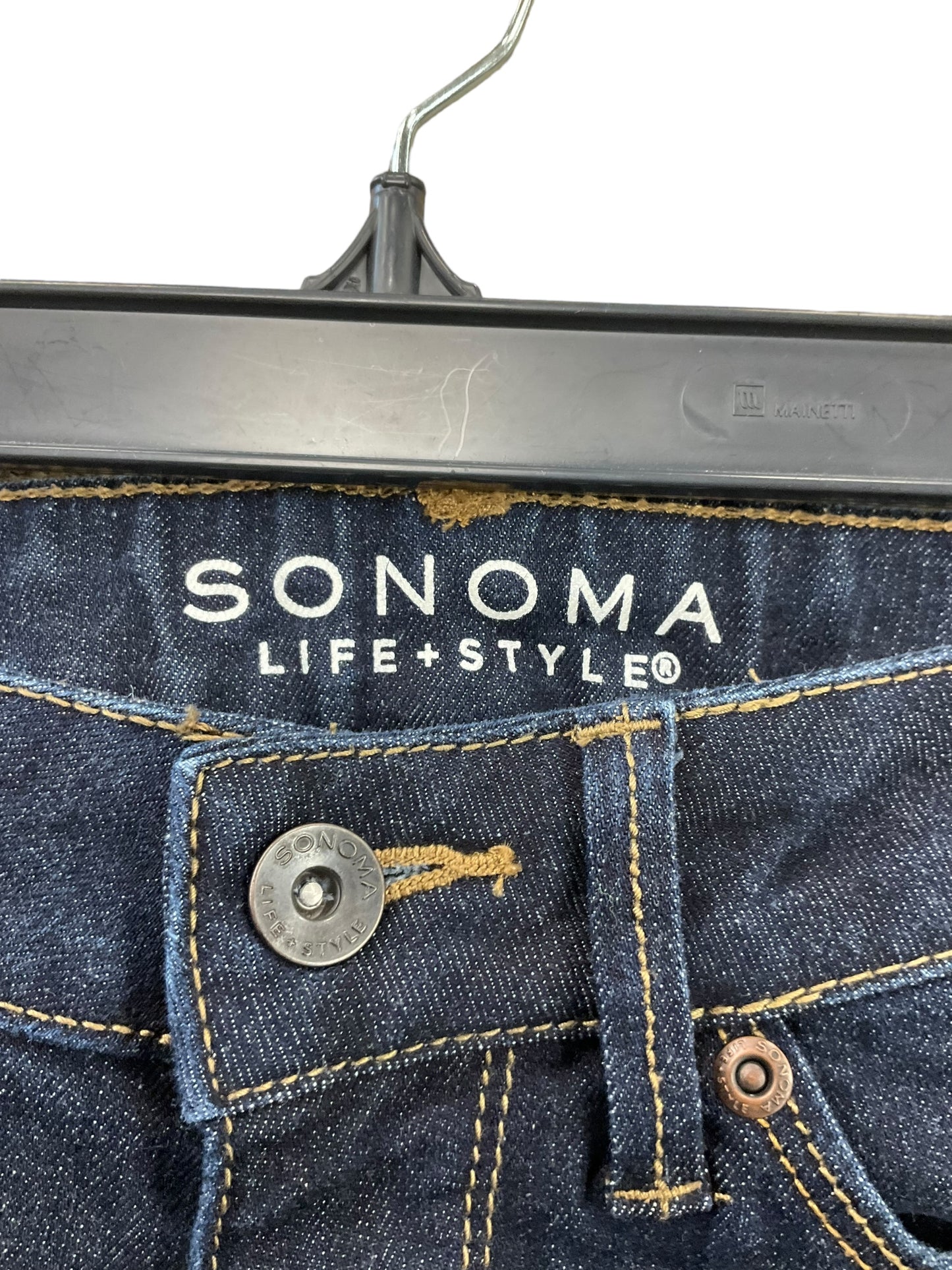 Blue Denim Jeans Boot Cut Sonoma, Size 2