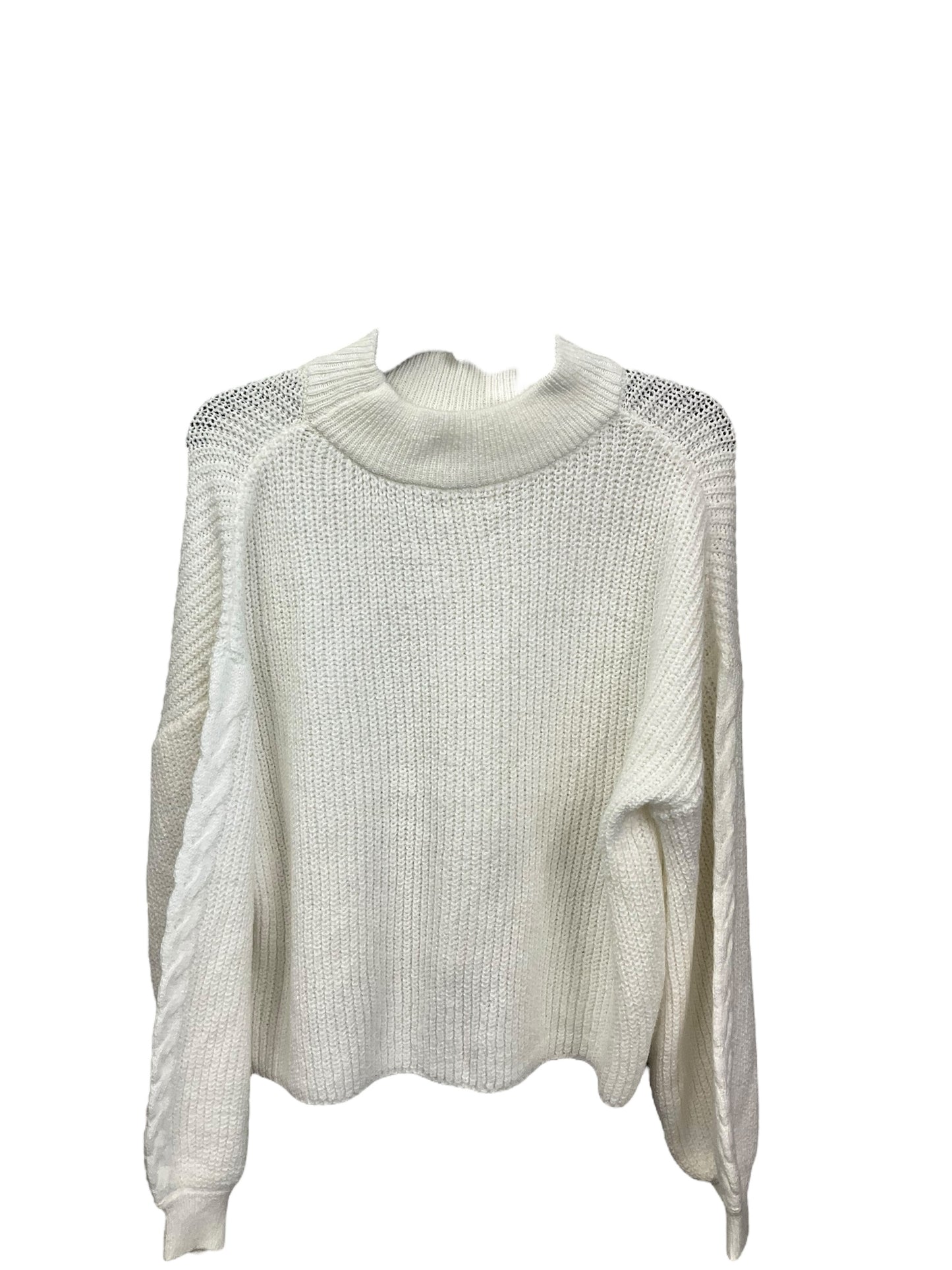 Sweater By Bp In White, Size: L