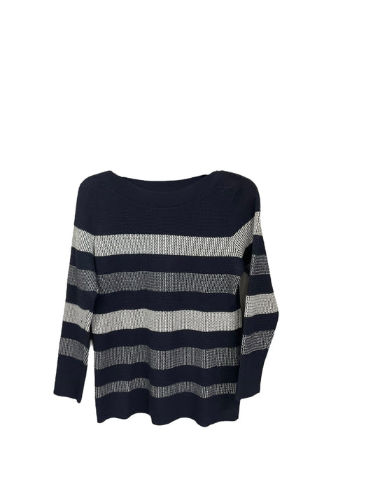 Blue & White Sweater Market & Spruce, Size S