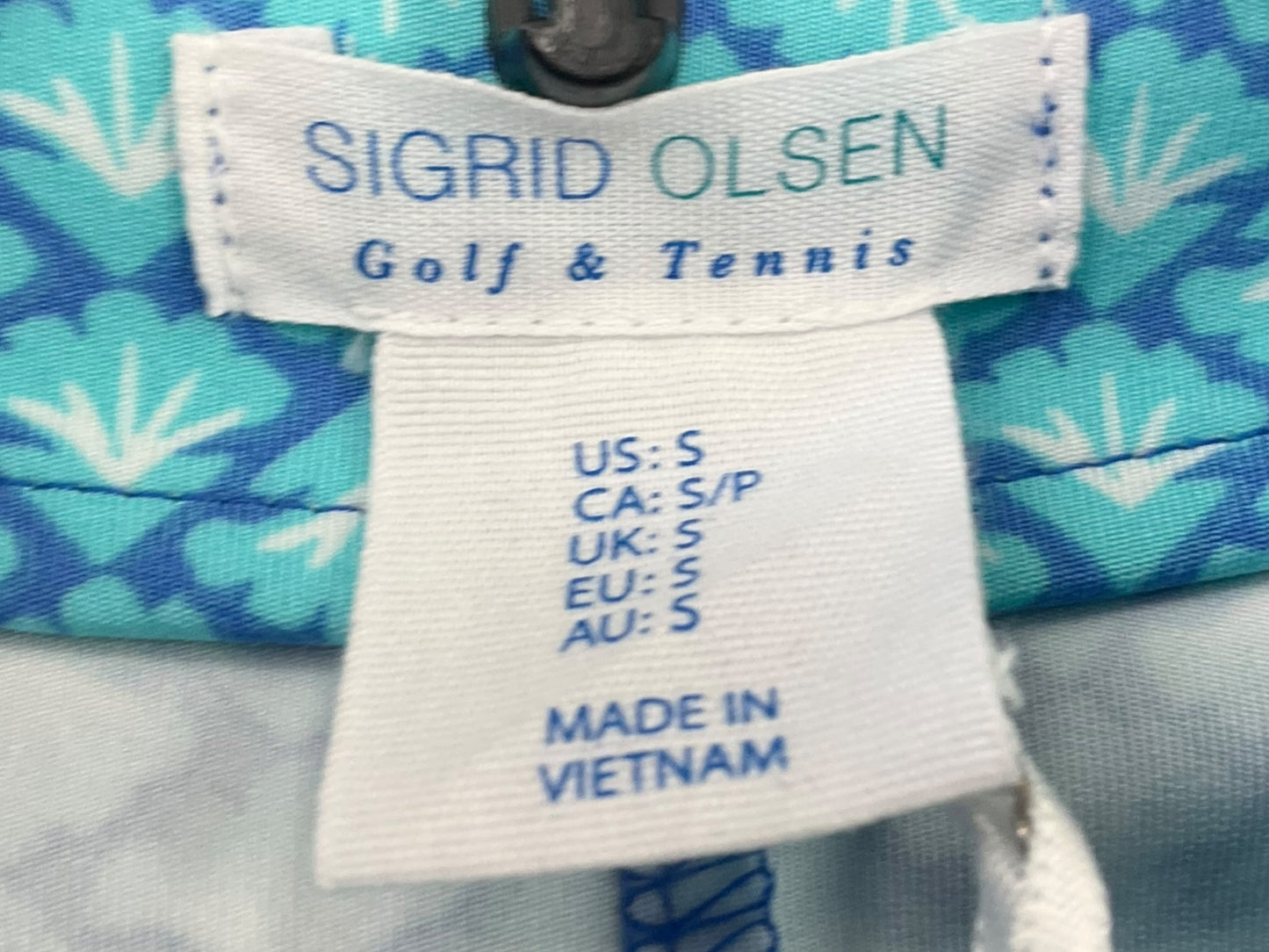 Blue & White Athletic Jacket Sigrid Olsen, Size S