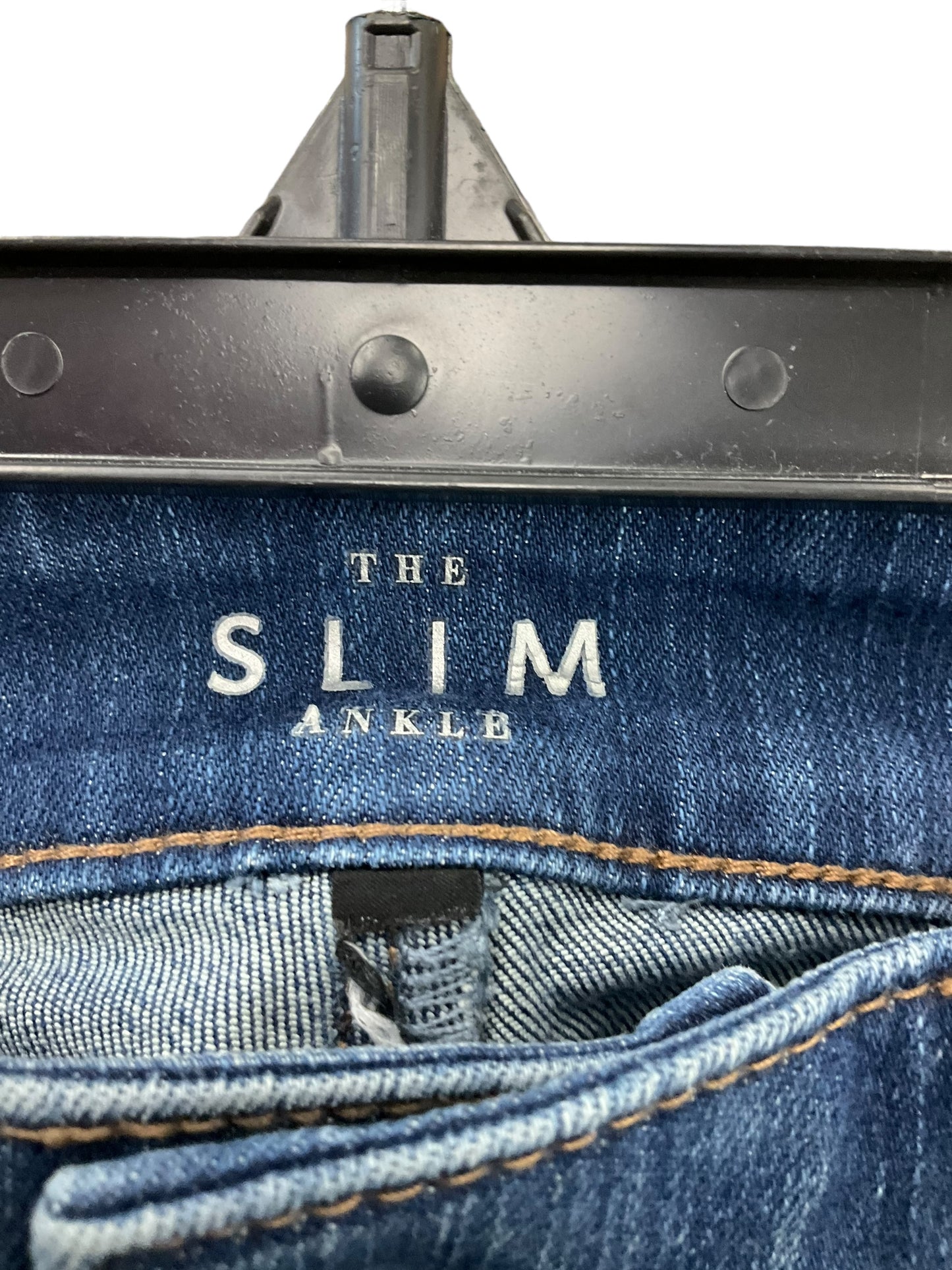 Jeans Skinny By White House Black Market In Blue Denim, Size: 0