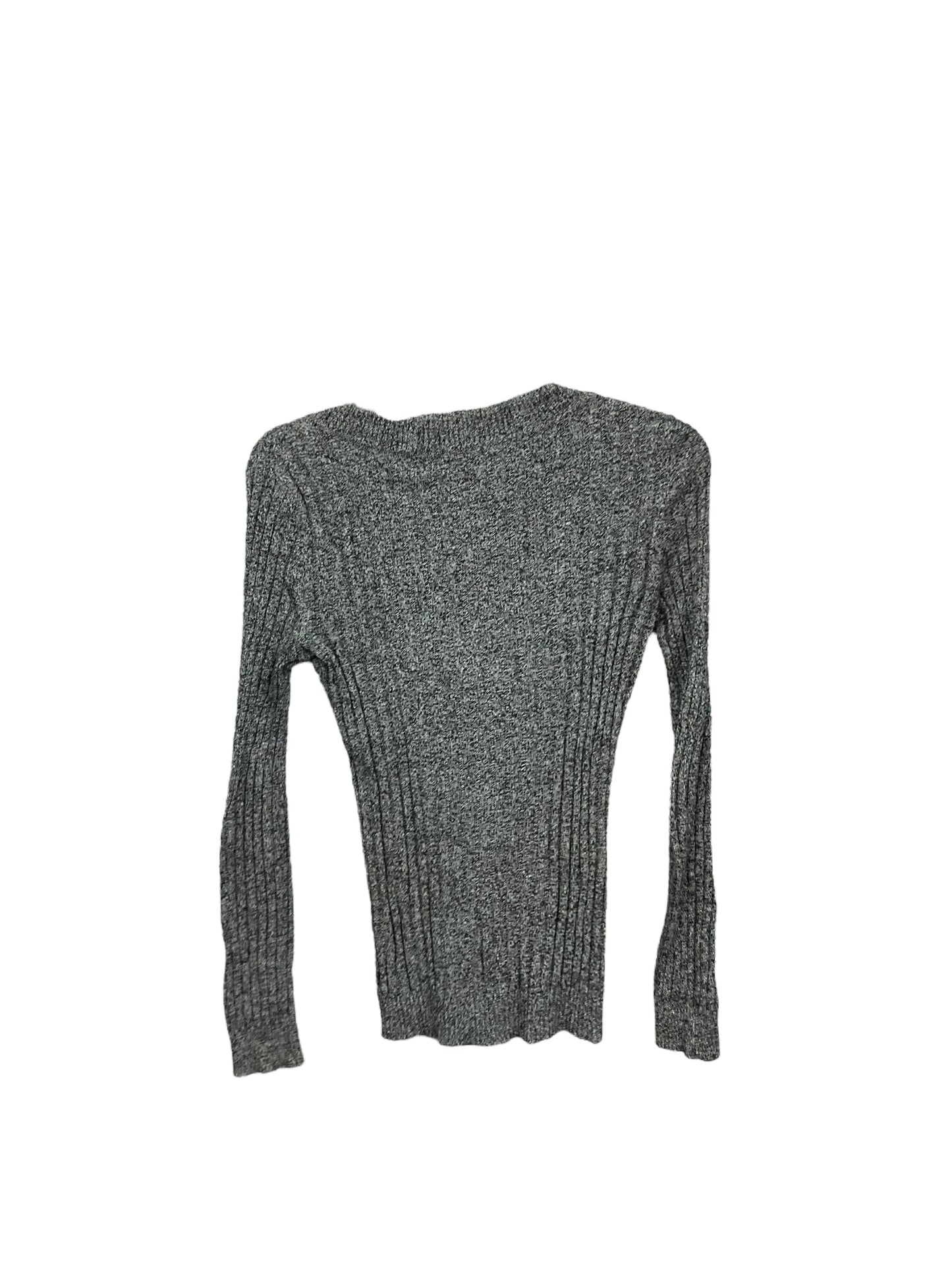 Sweater By Andrea Jovine In Black & Grey, Size: Xl