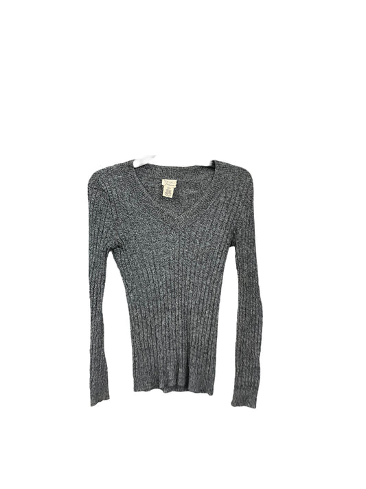 Sweater By Andrea Jovine In Black & Grey, Size: Xl