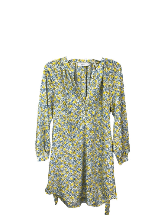 Dress Casual Midi By Greylin In Floral Print, Size: Xs