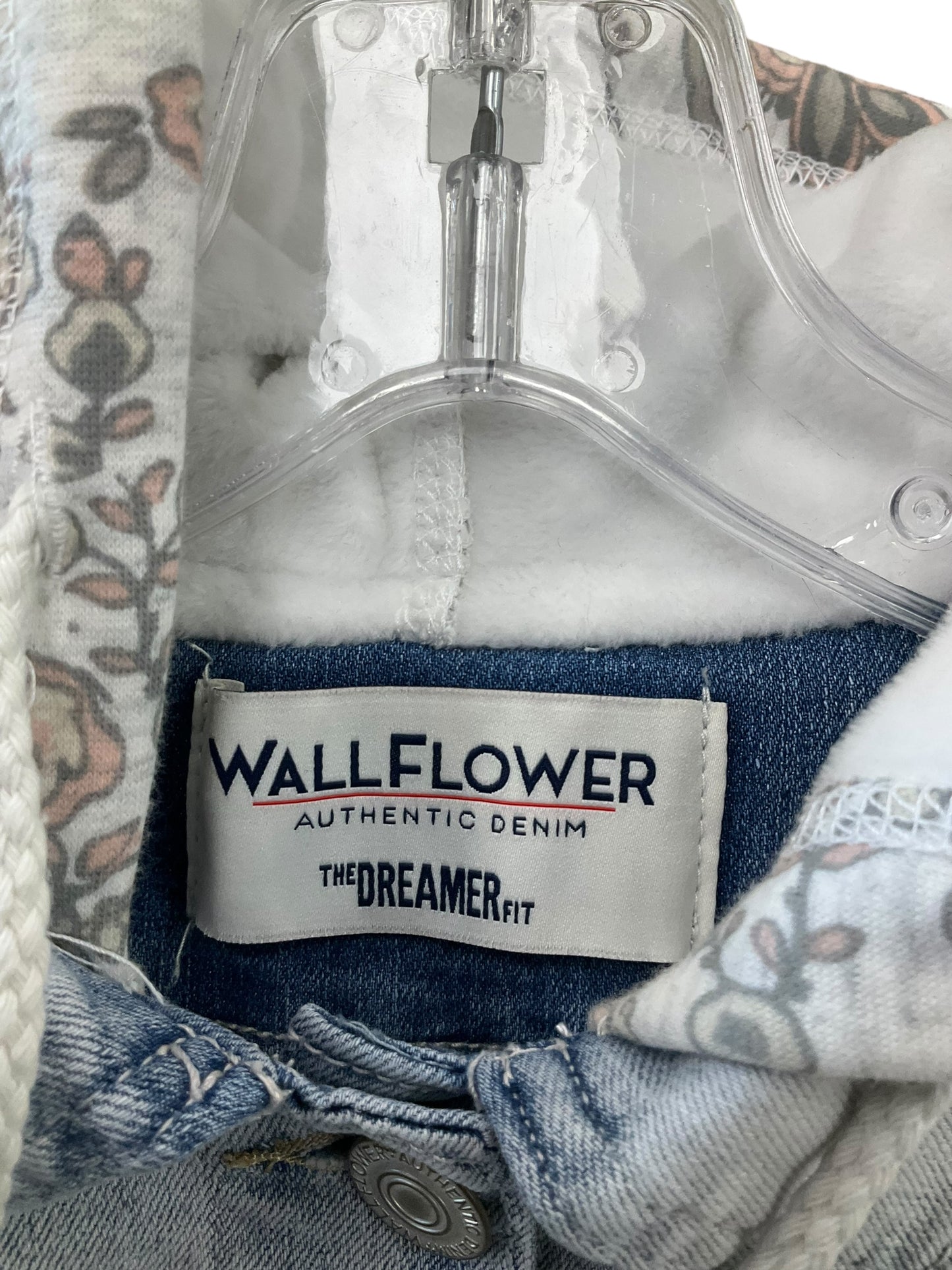 Jacket Denim By Wallflower In Blue Denim, Size: Xl