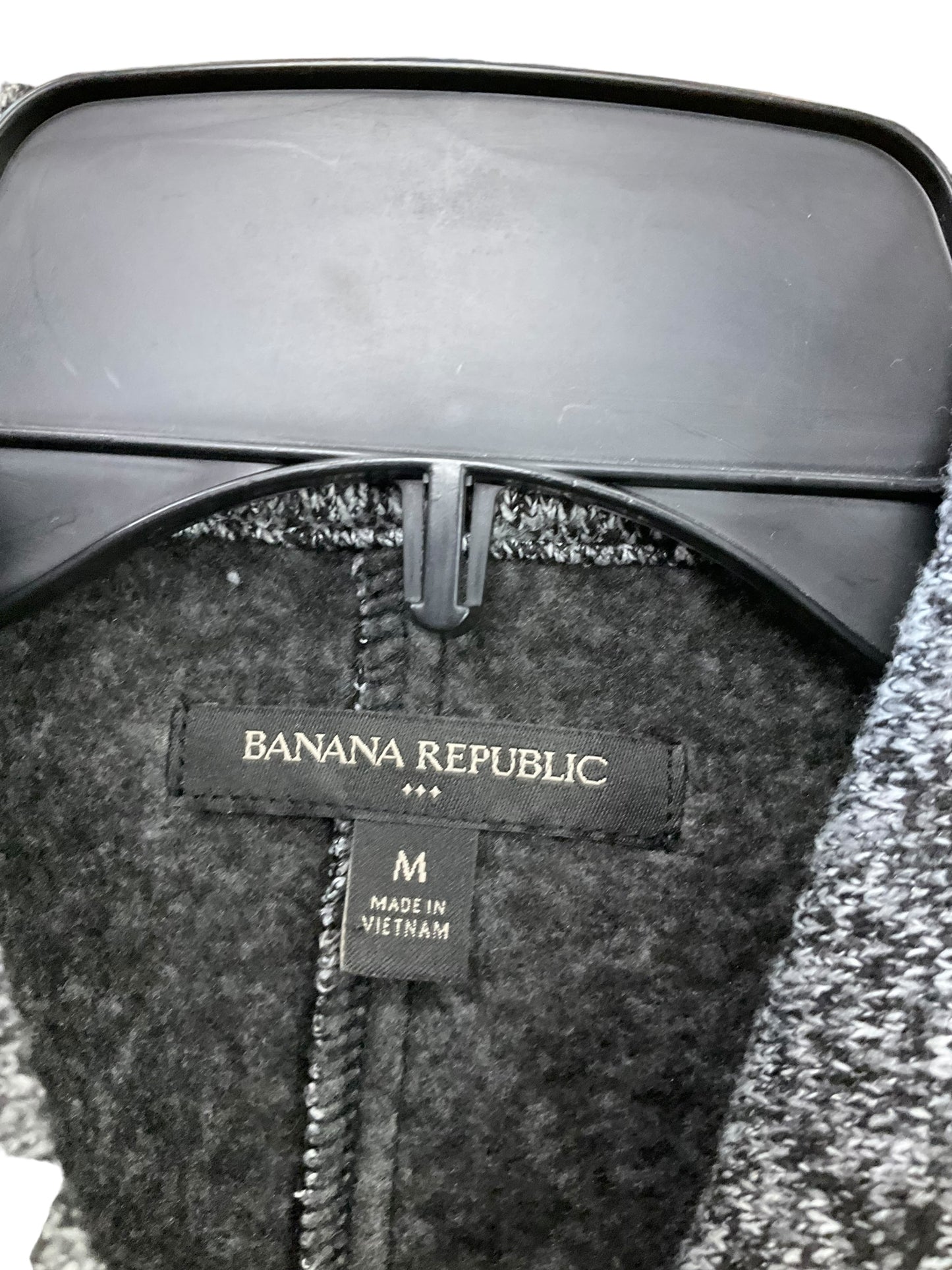 Coat Other By Banana Republic In Black & White, Size: M