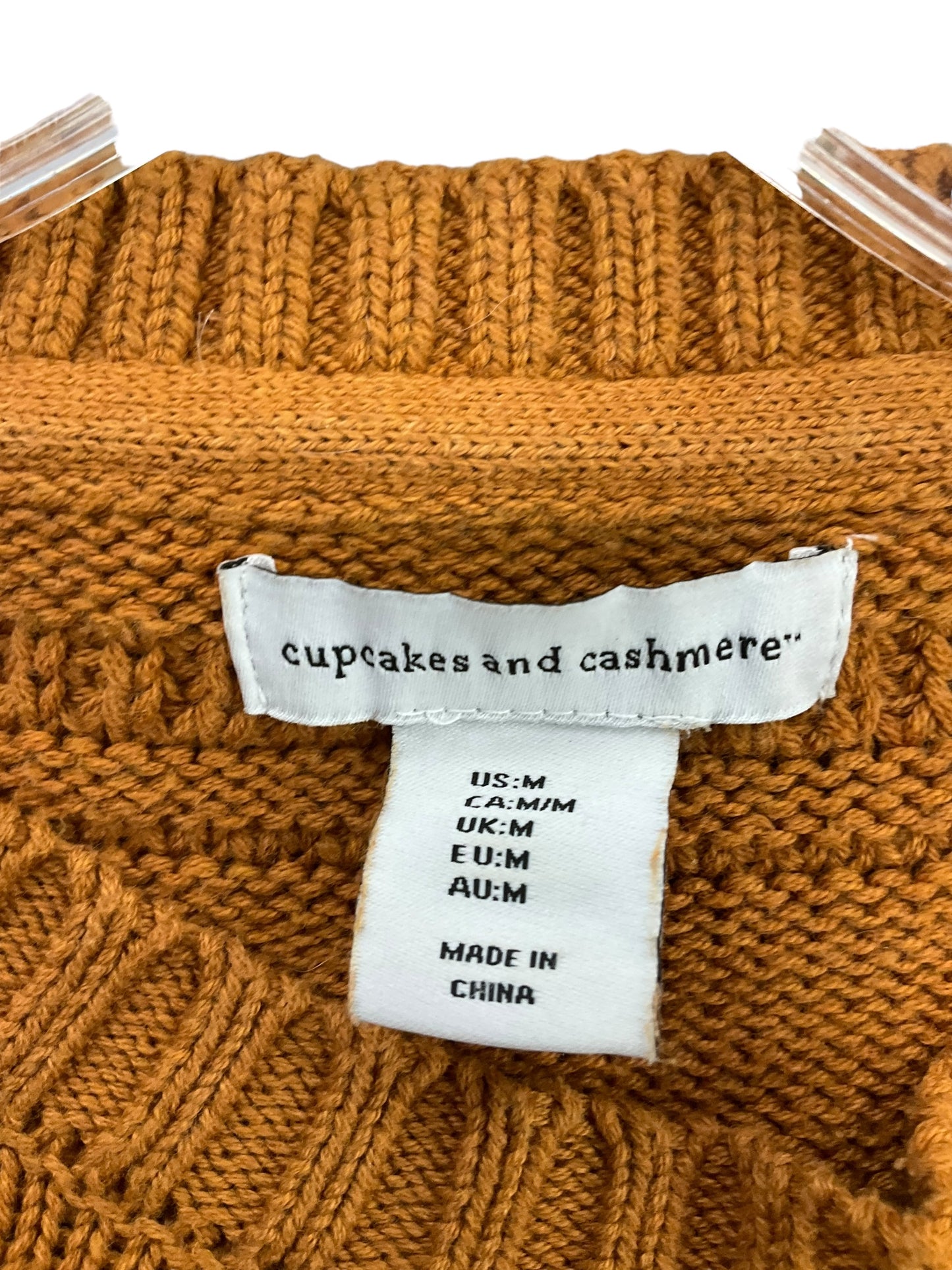 Sweater By Cupcakes And Cashmere In Orange, Size: M