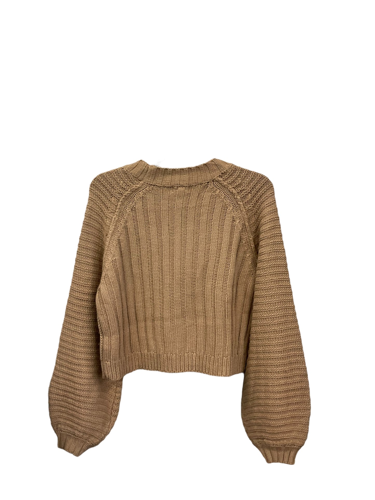 Sweater By Debut In Tan, Size: M