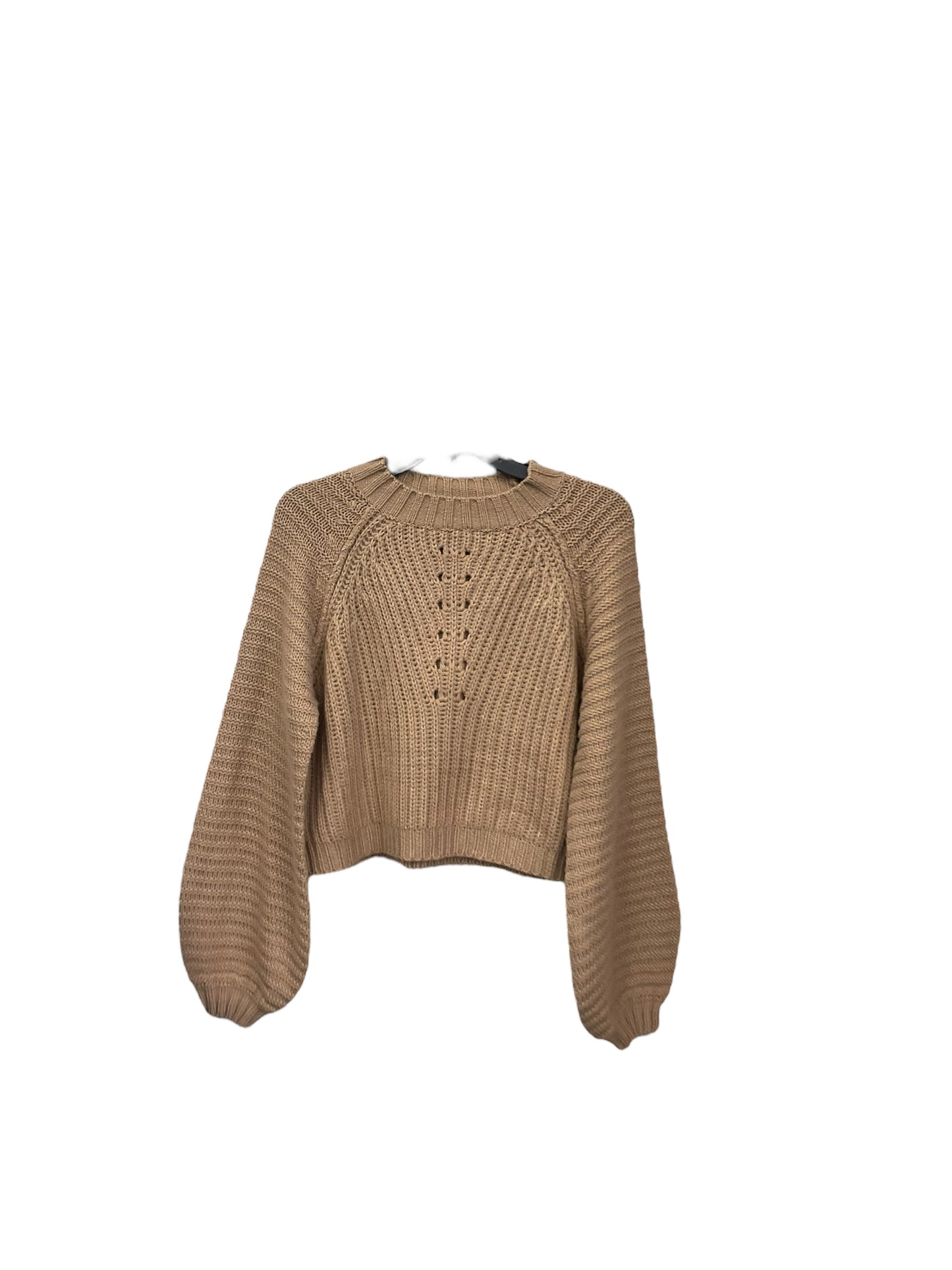 Sweater By Debut In Tan, Size: M