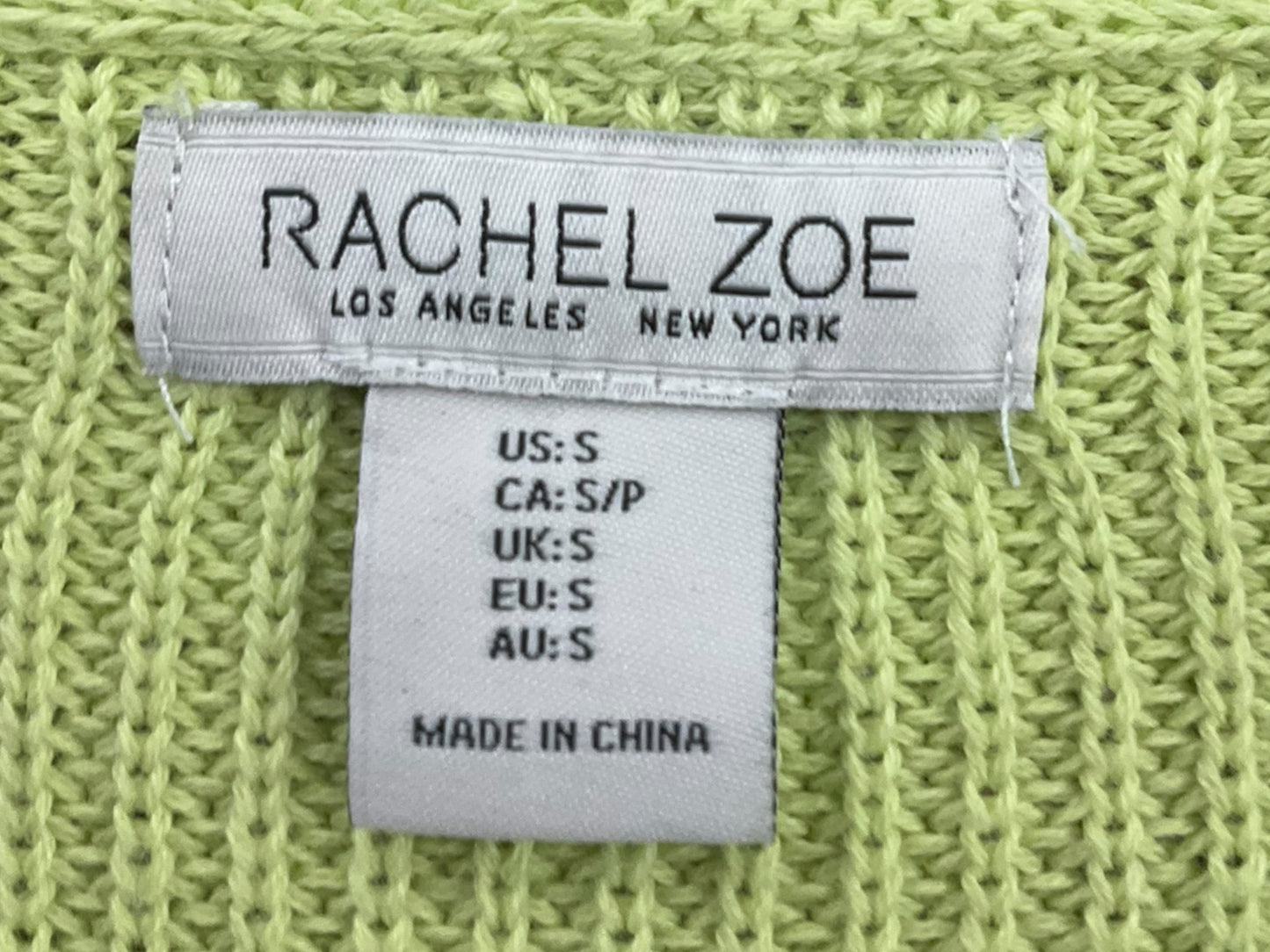 Sweater By Rachel Zoe In Green, Size: S