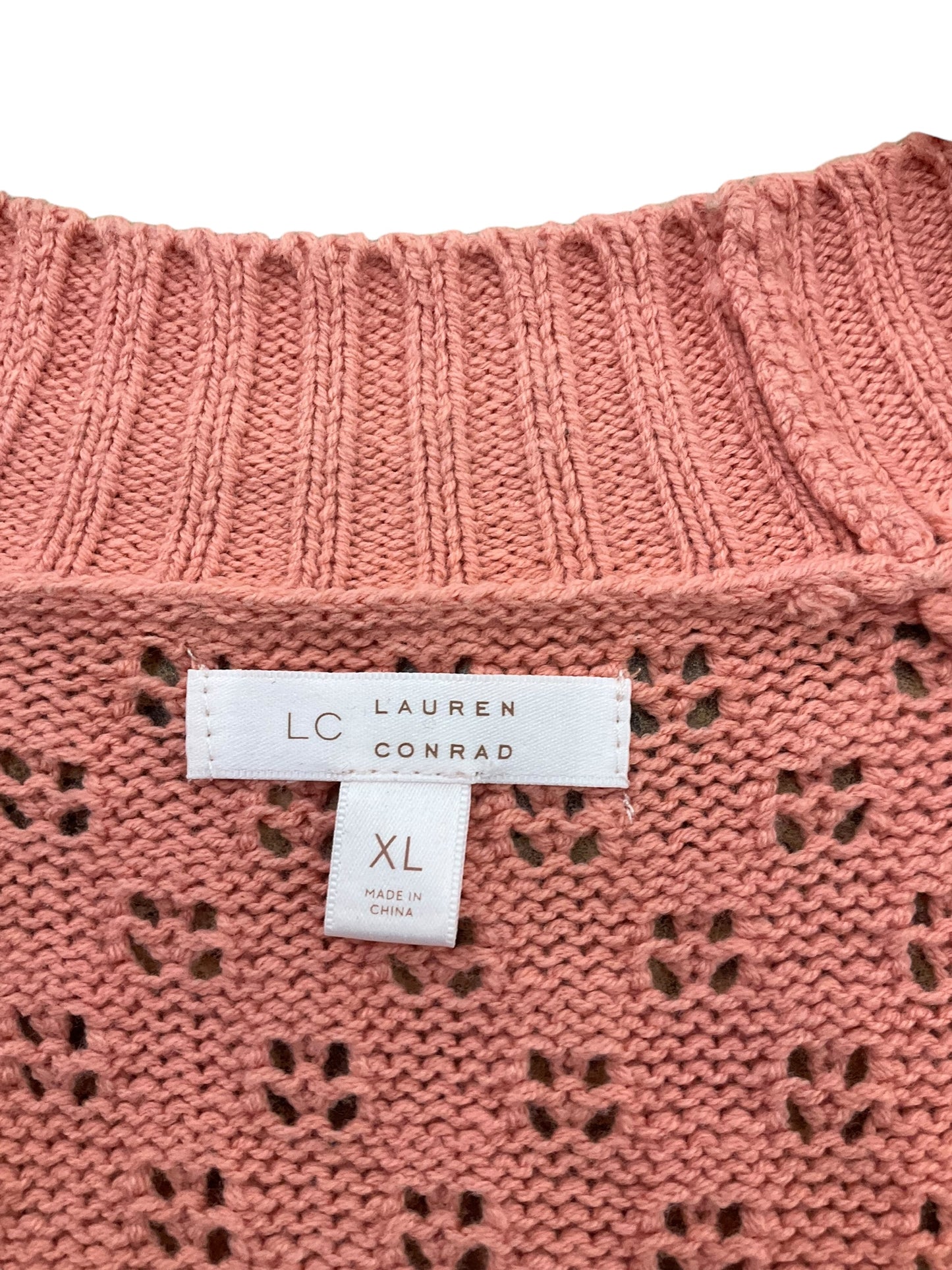 Sweater 2pc By Lc Lauren Conrad In Peach, Size: Xl