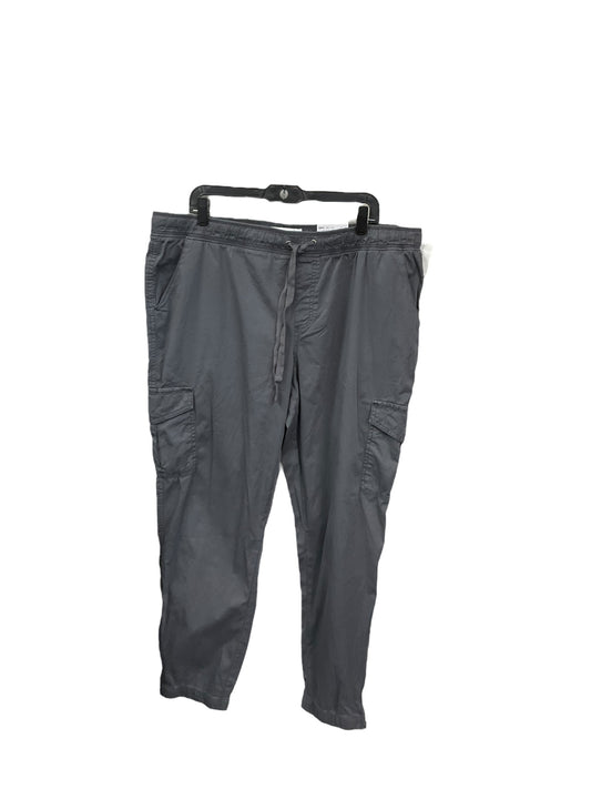 Pants Joggers By Sonoma In Grey, Size: 22