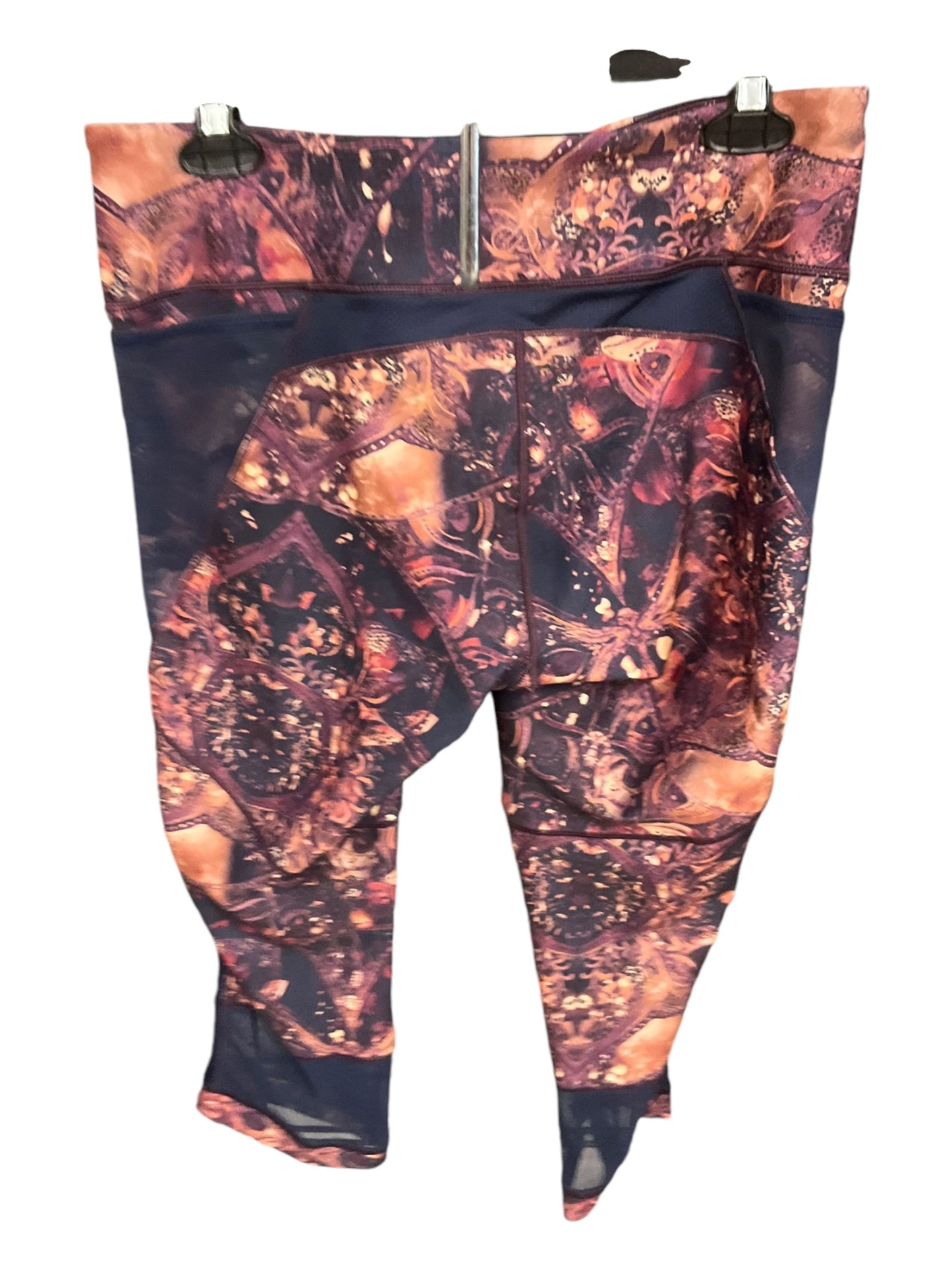 Athletic Capris By Calia In Floral Print, Size: L