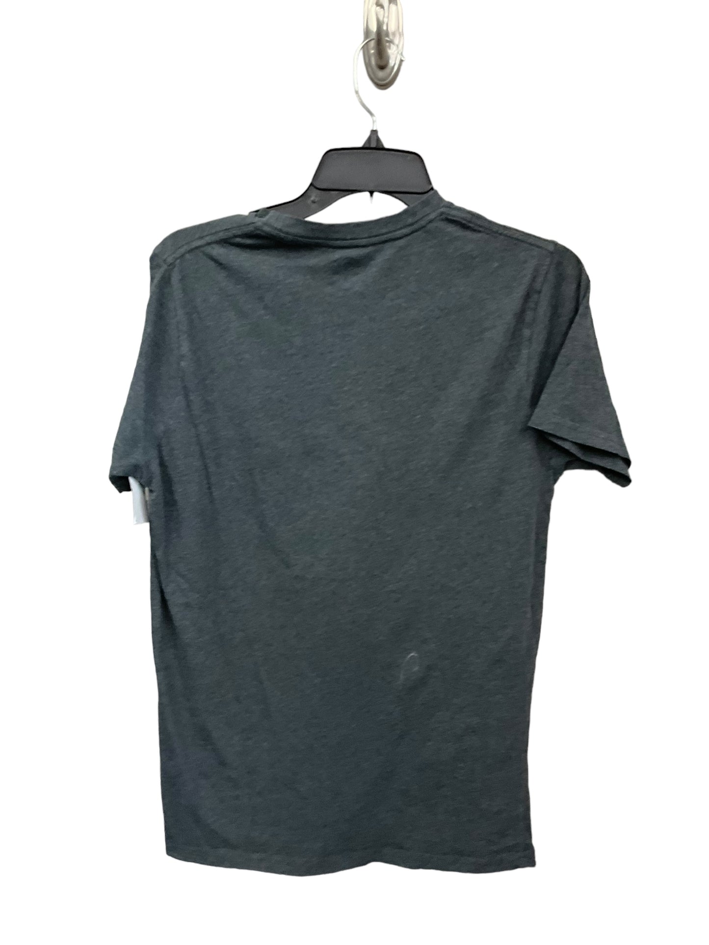 Top Short Sleeve By Nhl In Grey, Size: M