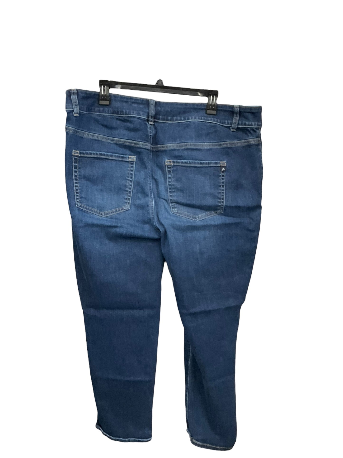 Jeans Skinny By Maurices In Blue Denim, Size: 20