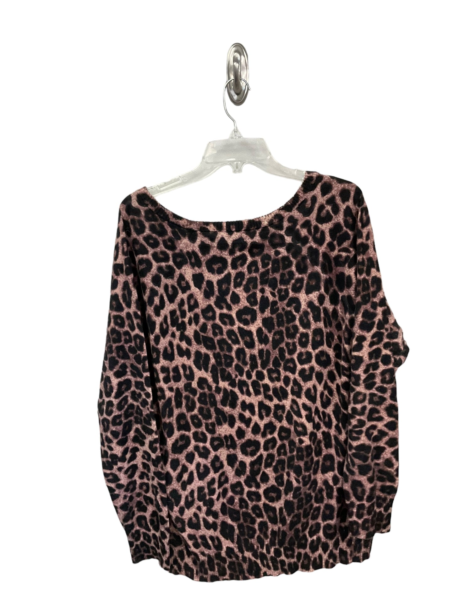 Top Long Sleeve By Torrid In Animal Print, Size: 2x