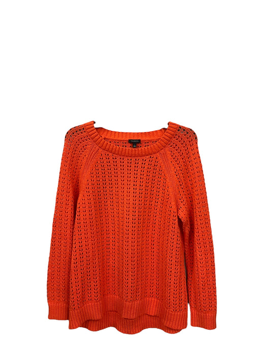 Sweater By Talbots In Orange, Size: L