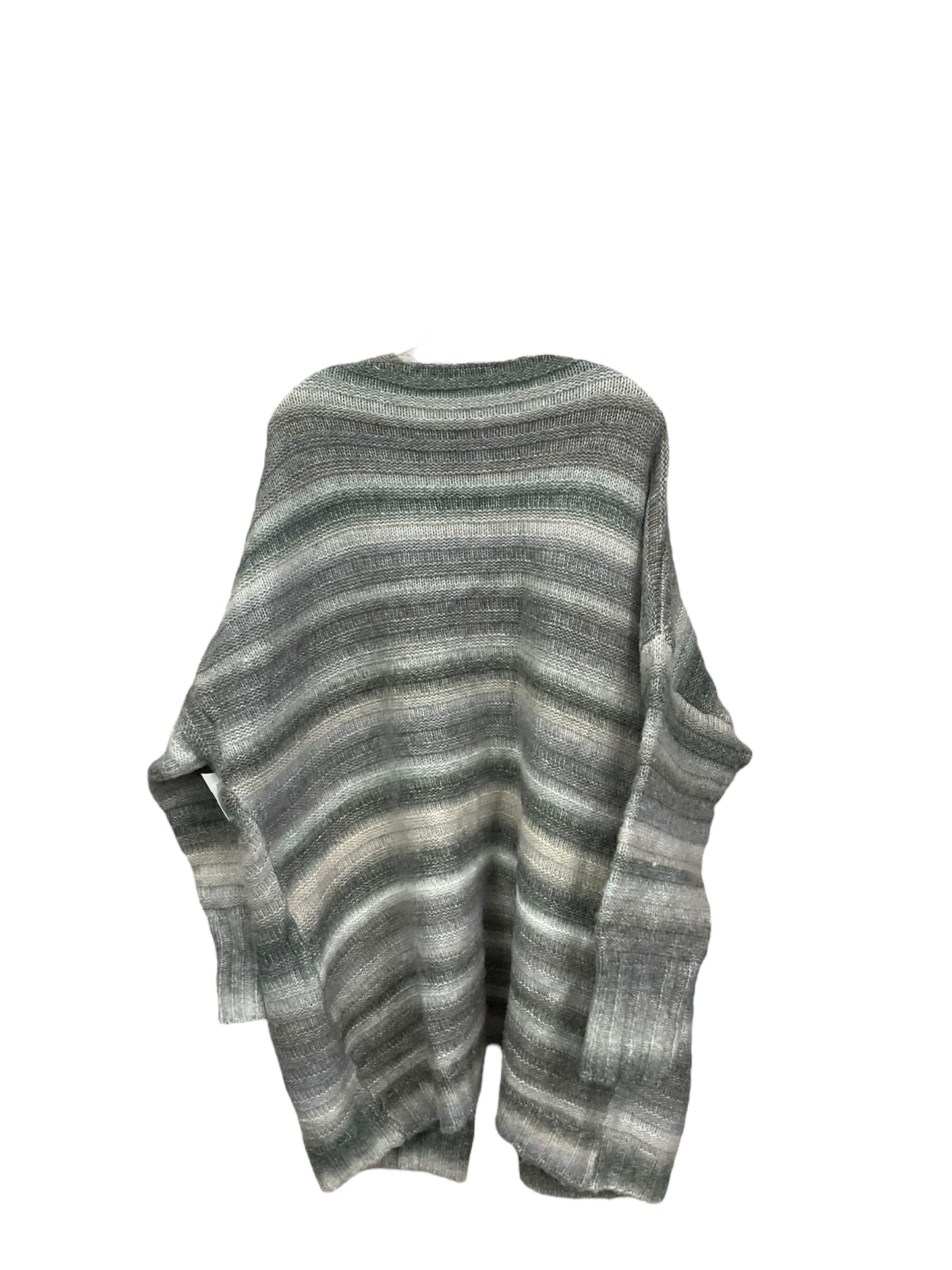 Sweater Cardigan By Clothes Mentor In Grey, Size: Xl