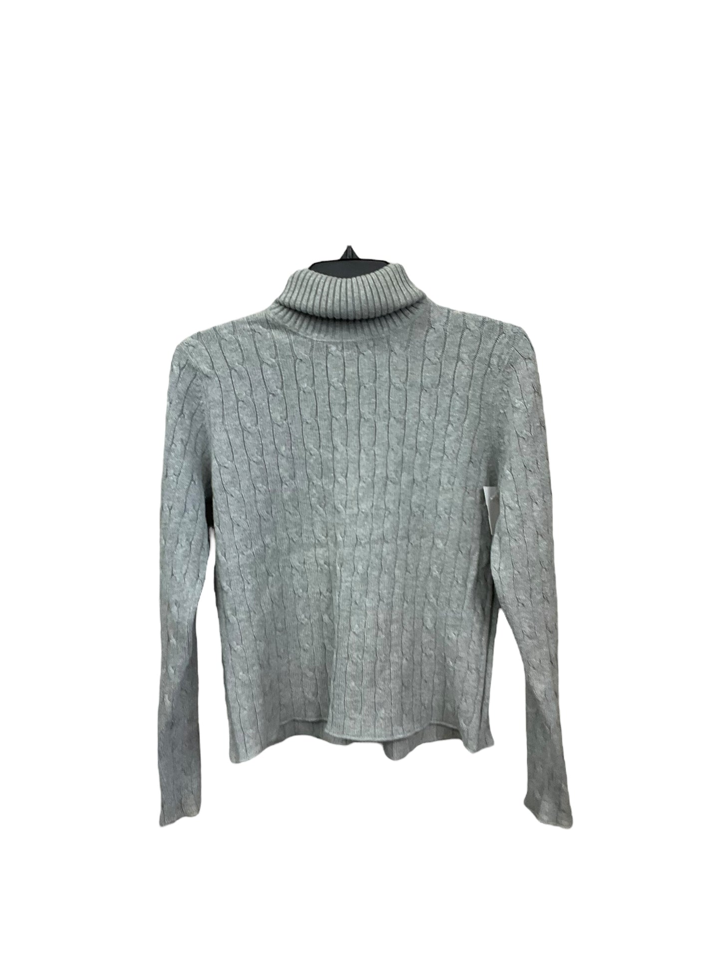 Sweater By Polo Ralph Lauren In Grey, Size: L