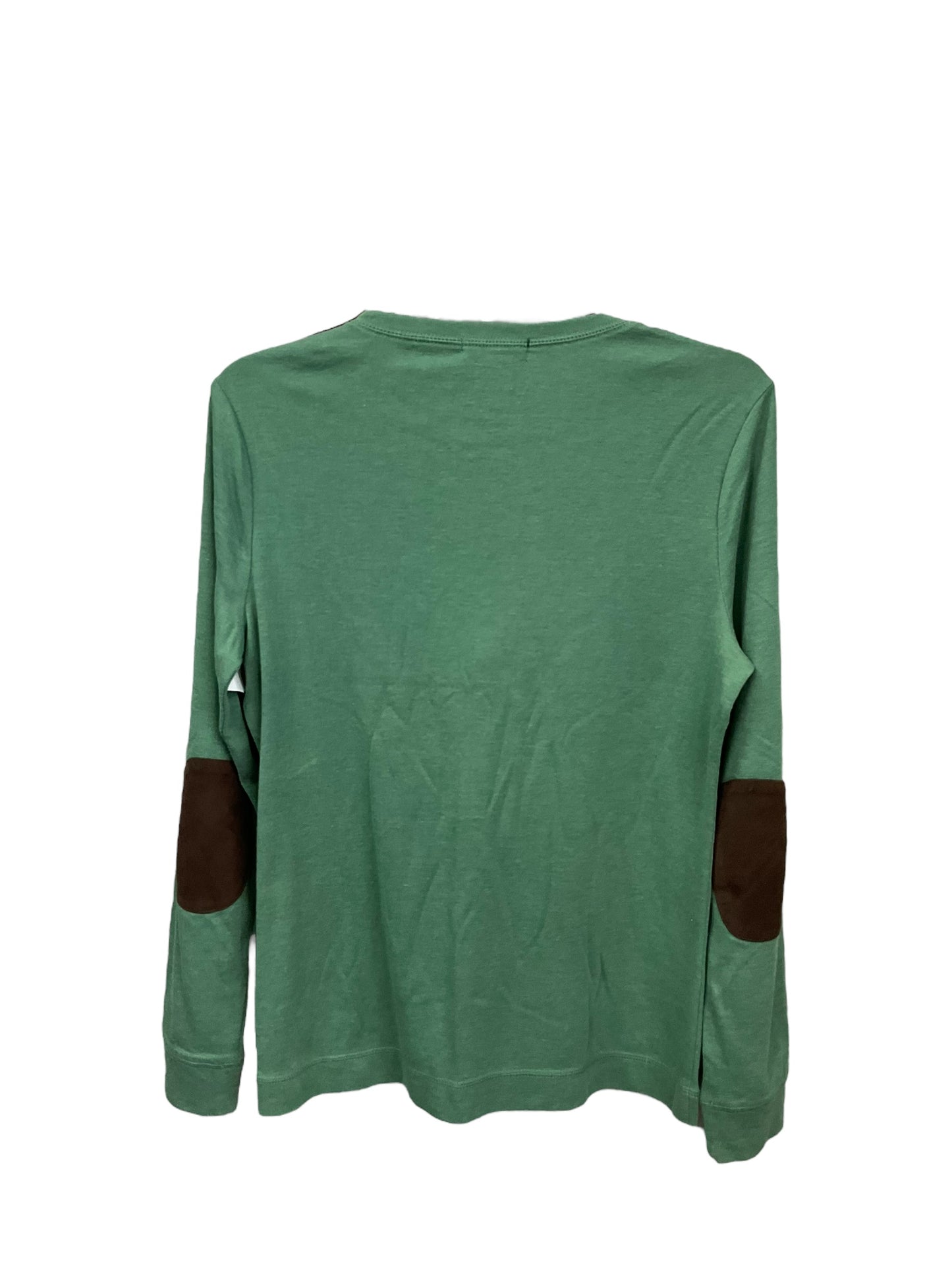 Top Long Sleeve By Lauren By Ralph Lauren In Green, Size: L