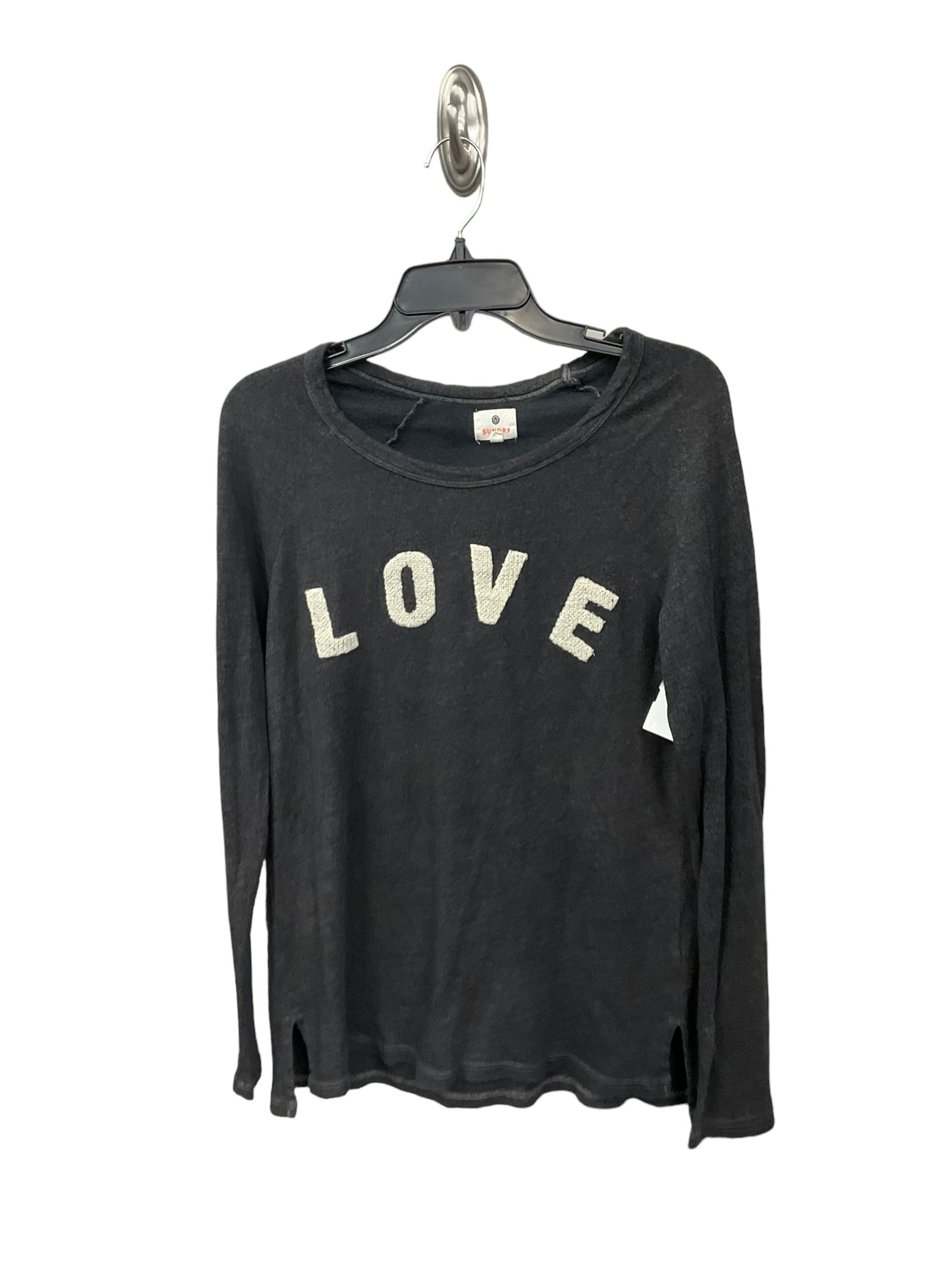 Top Long Sleeve By Sundry In Grey, Size: Xs