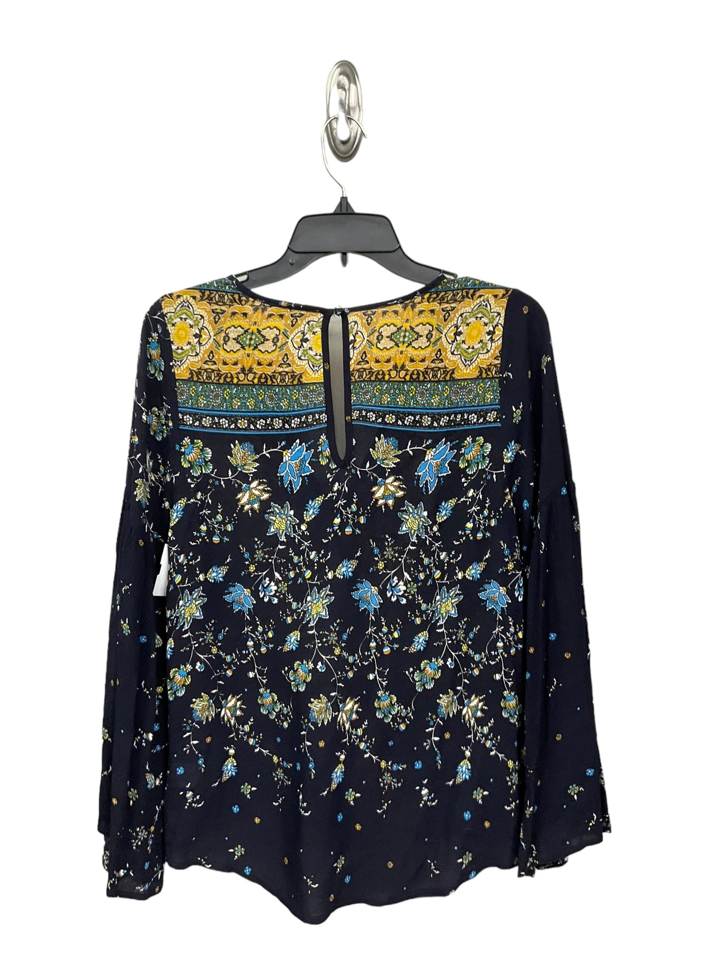 Top Long Sleeve By Allison Joy In Floral Print, Size: S