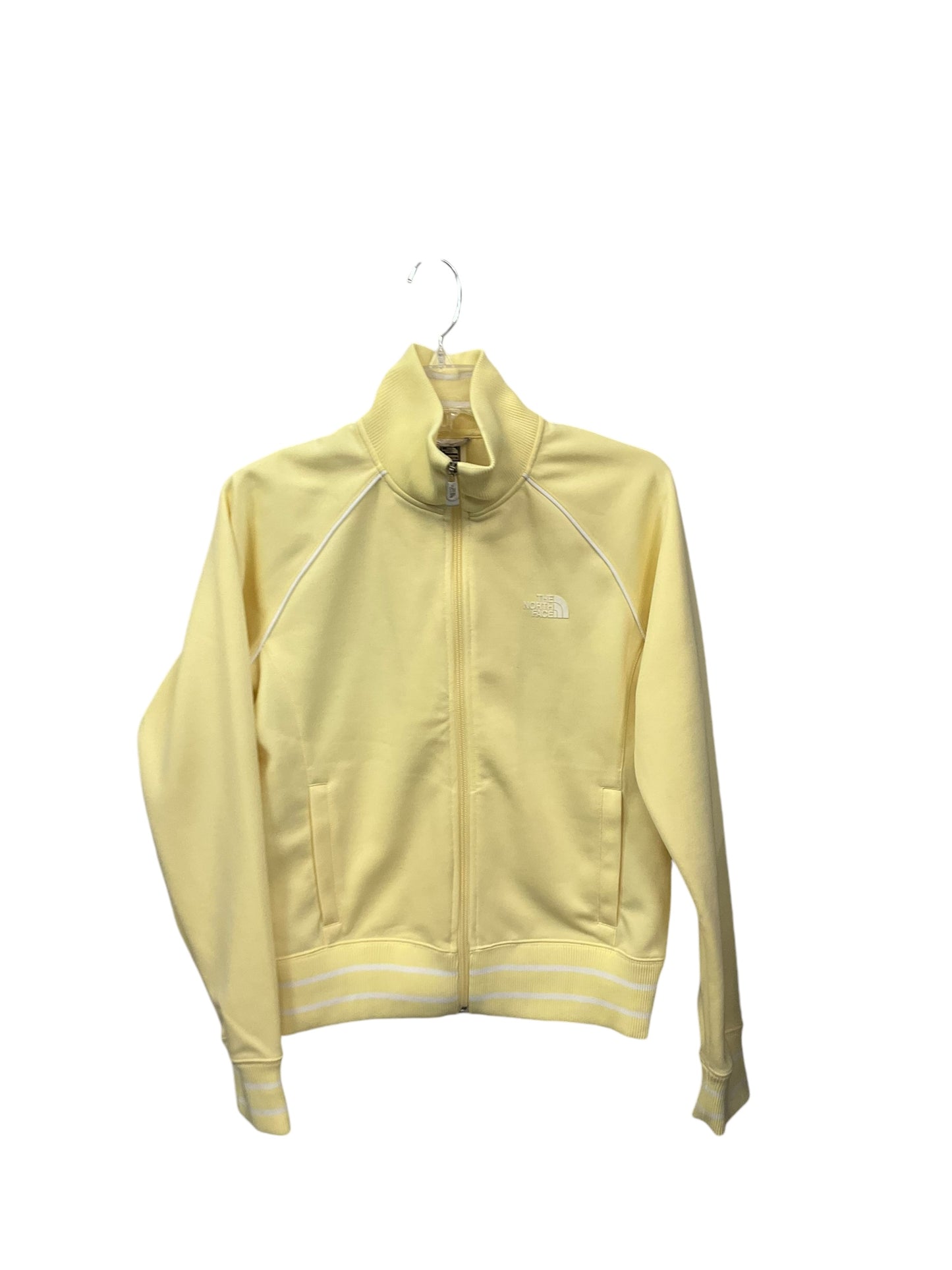 Athletic Jacket By The North Face In Yellow, Size: M