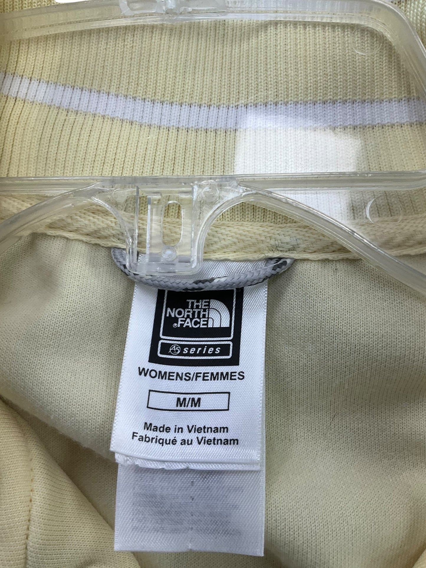 Athletic Jacket By The North Face In Yellow, Size: M