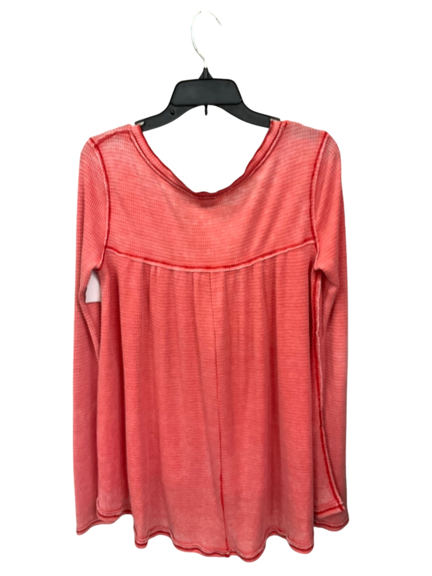 Top Long Sleeve By We The Free In Orange, Size: M